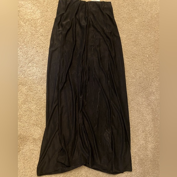 Zara Skirts Zara Maxi Skirt Elastic Waist Poshmark